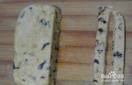 如何制作肉松饼干棒