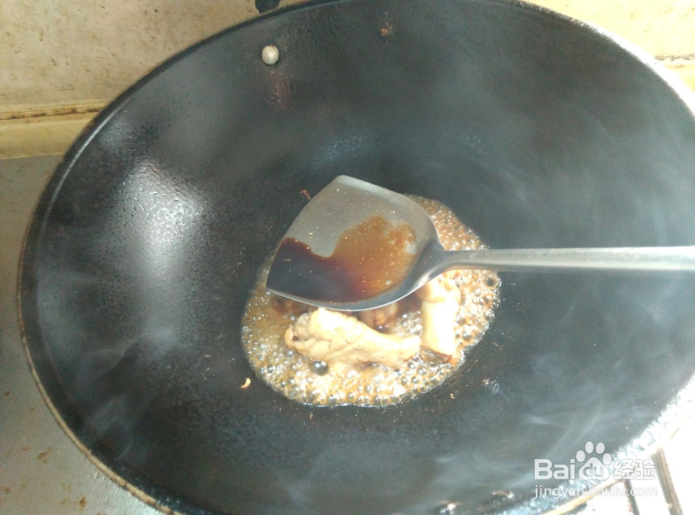 无油如何做出美味的葱香鸡腿