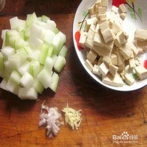 美味解毒冬瓜豆腐汤