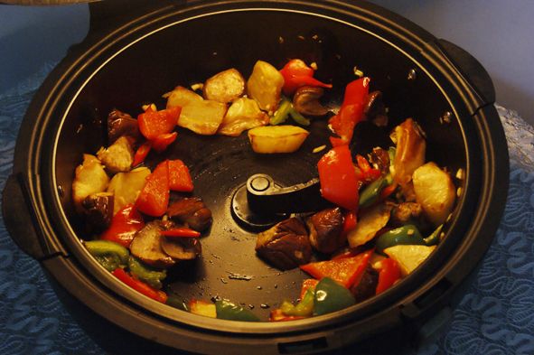 东北名菜少油版——地三鲜（空气炸锅版）