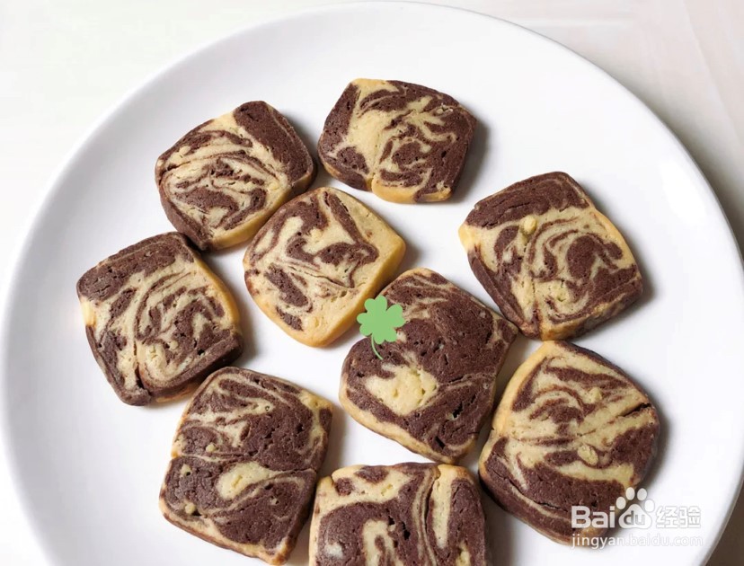 怎么样做漂亮的大理石曲奇饼干呢？