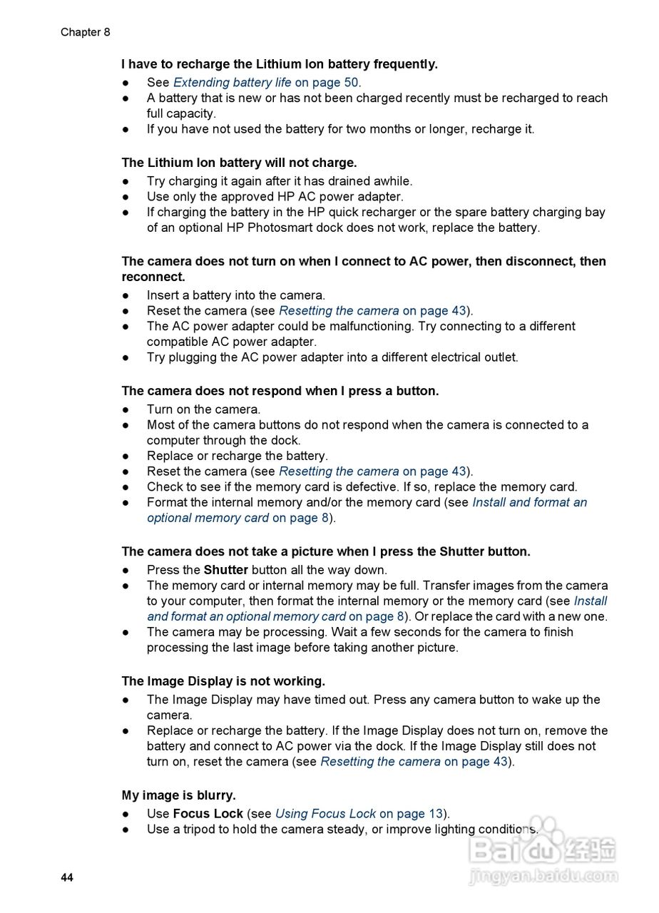 惠普Photosmart R927数码相机使用说明书:[5]