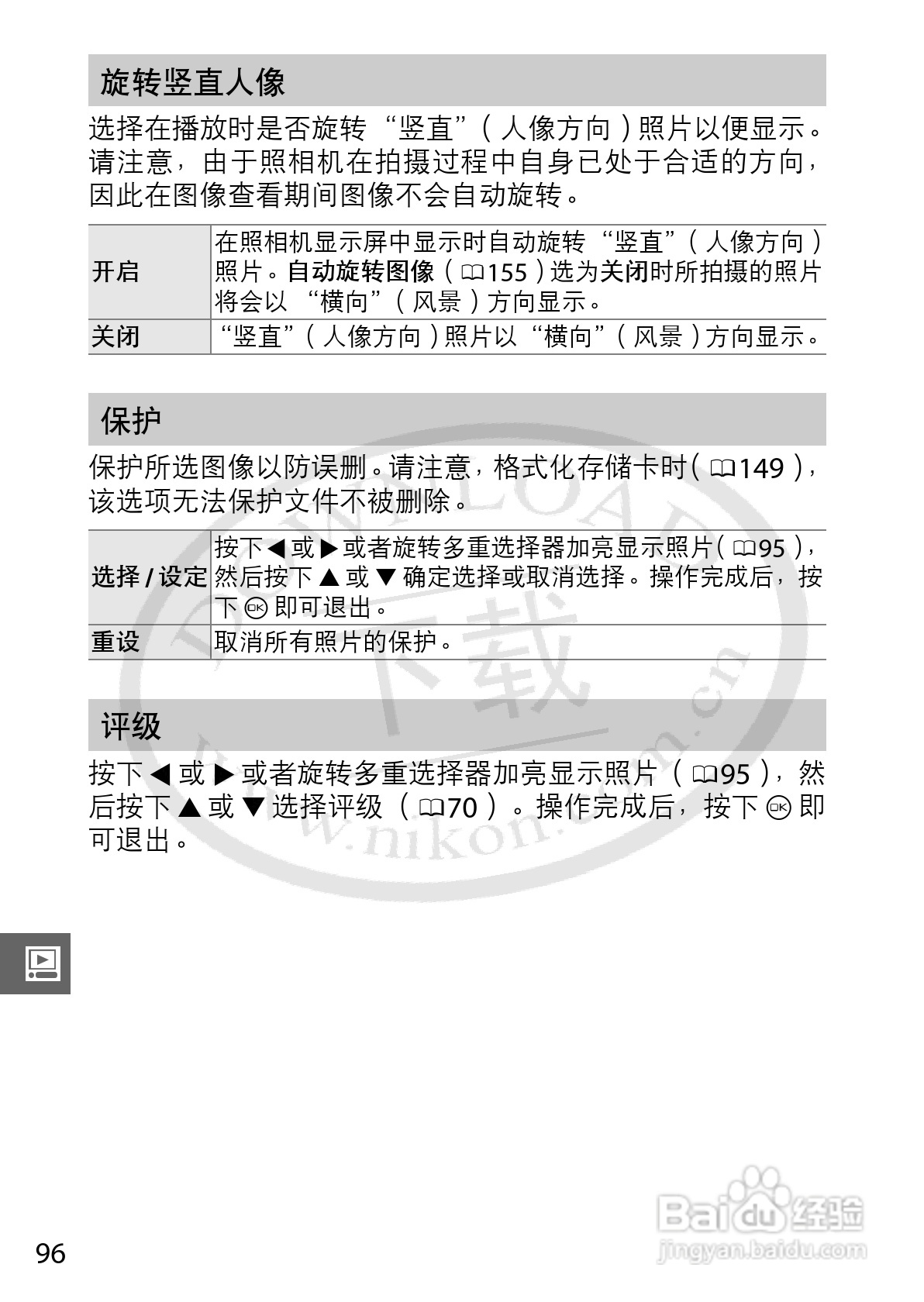 尼康Nikon 1 J1数码相机使用说明书:[12]