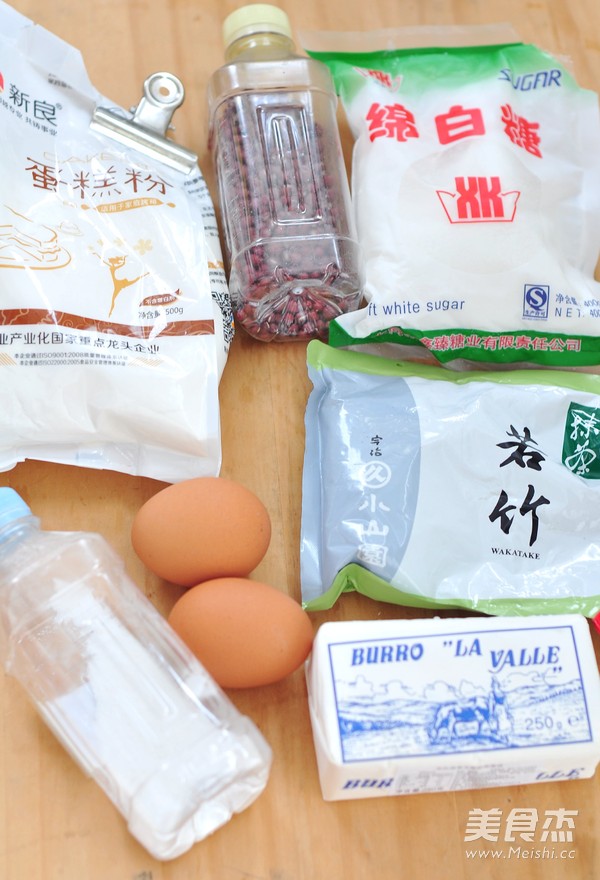 抹茶蜜豆磅蛋糕