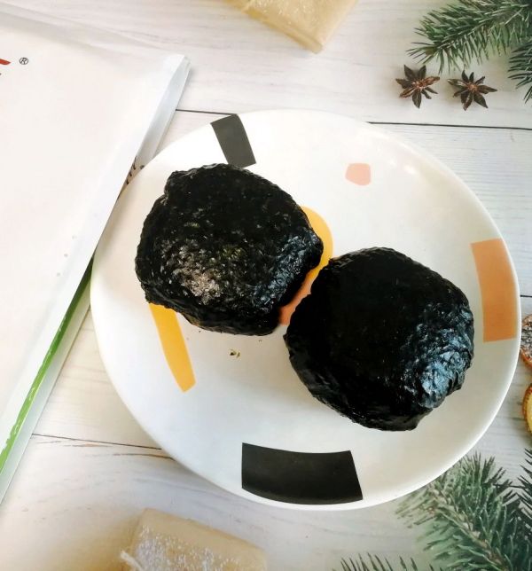 黑椒鸡腿海苔包饭