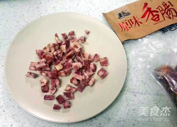 腊肠粥的家常做法