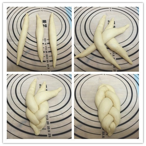 玉米香肠辫子包