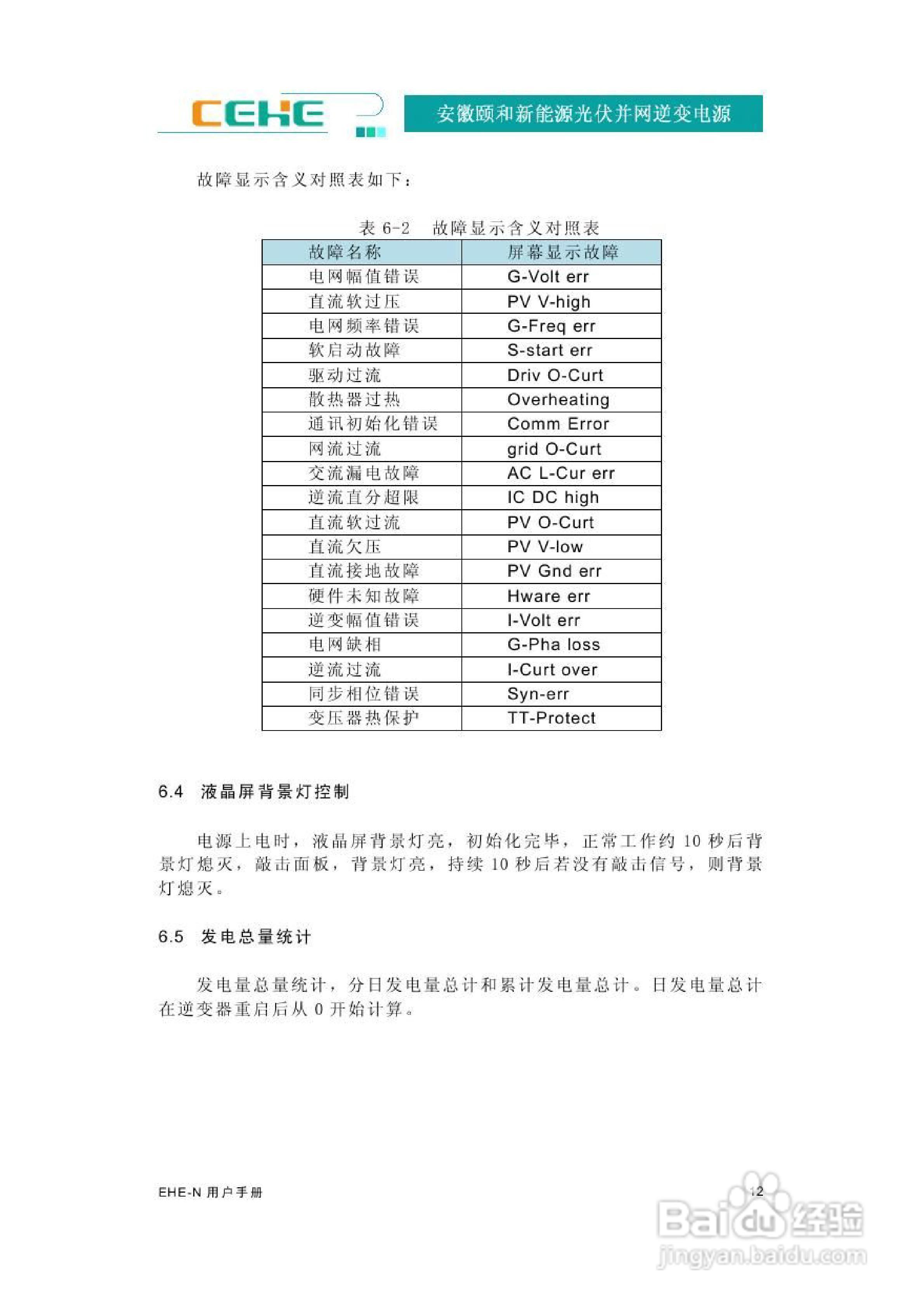 颐和新能源EHE-N2K2光伏并网逆变电源用户手册:[2]