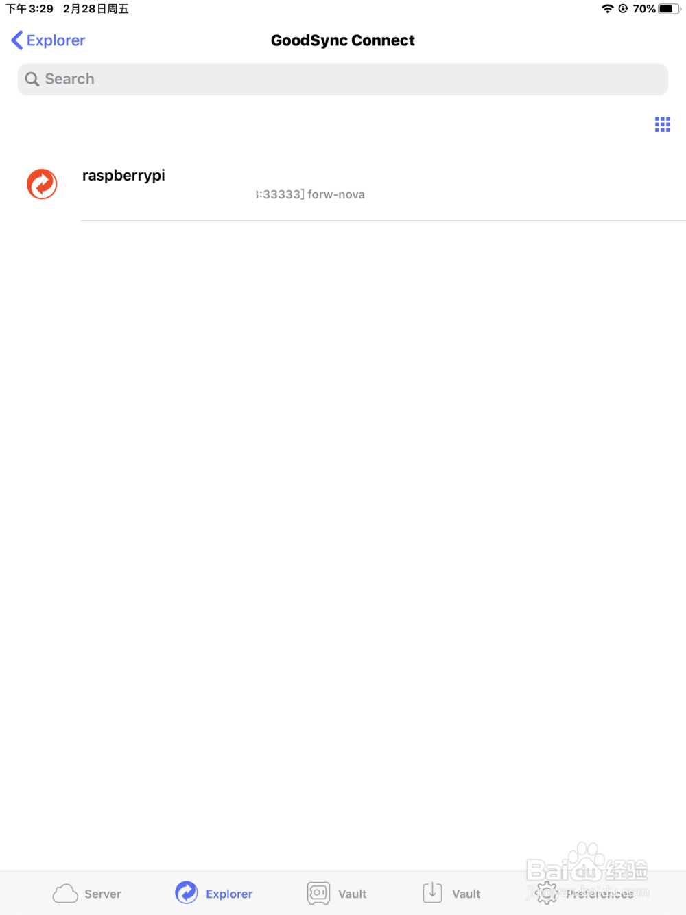 iPad找不到GoodSync File Server是怎么回事