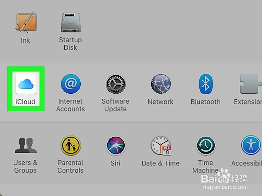 如何登录iCloud