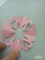 有规律的爱心怎么剪