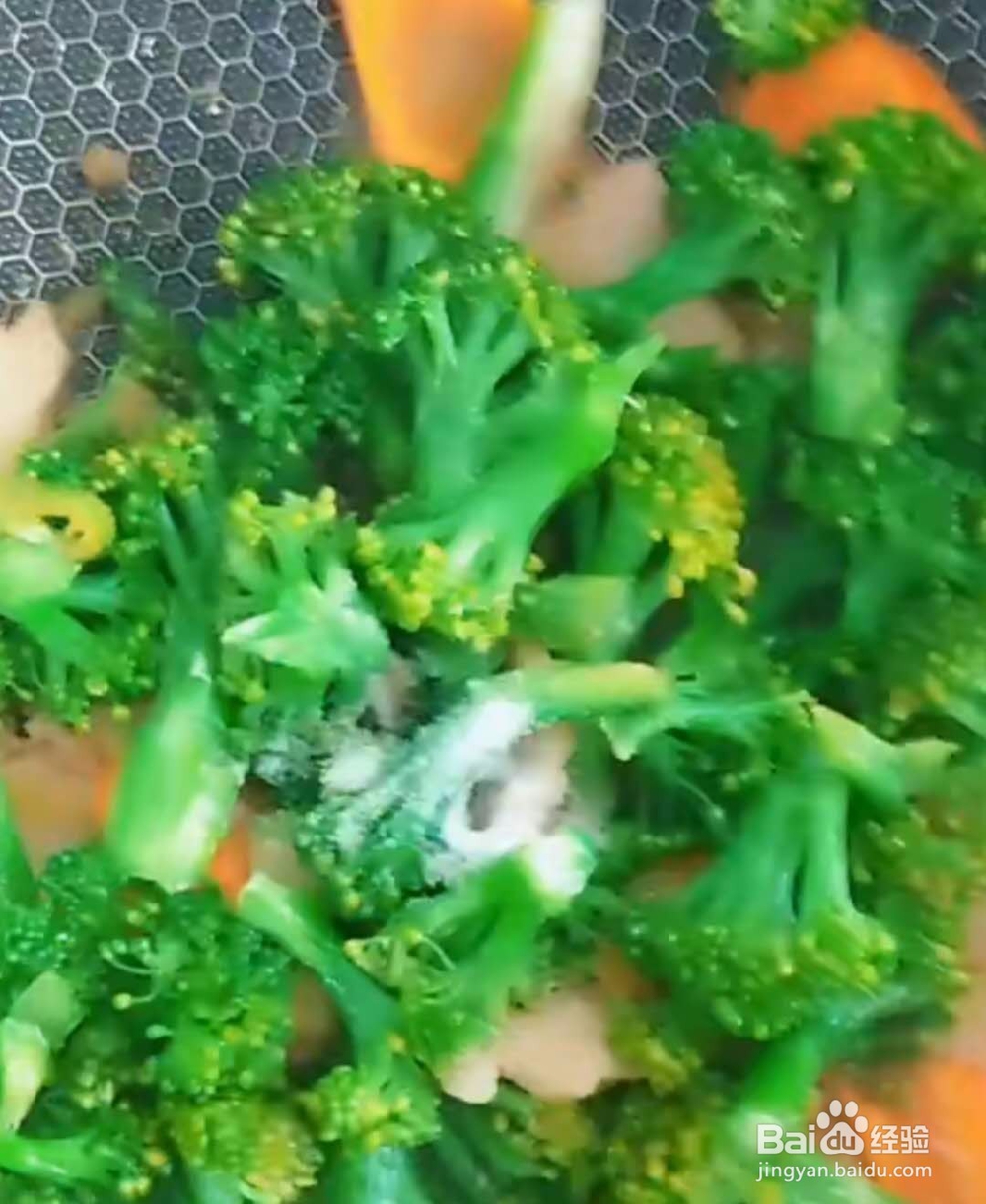 西蓝花肉片做法