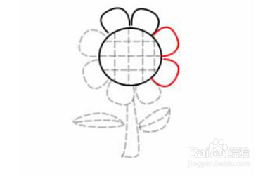 简笔画如何画向日葵