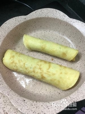 食补养生宝宝辅食秋葵鸡蛋卷的做法