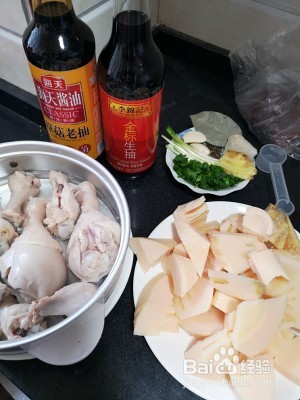 冬笋烧鸡怎么做
