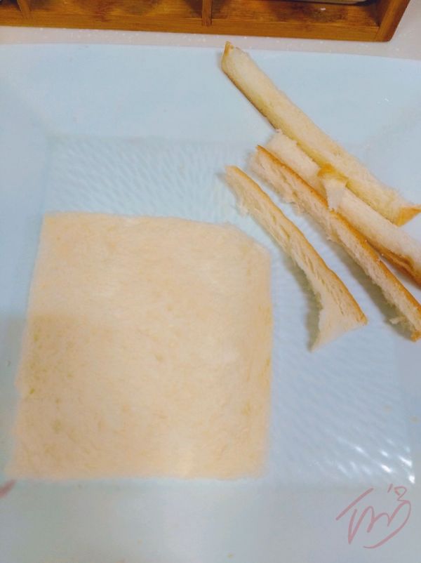 吐司新吃法紫薯三明治