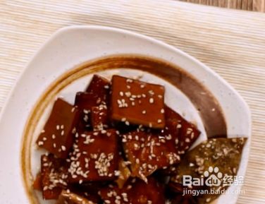 蜜汁豆干如何制作