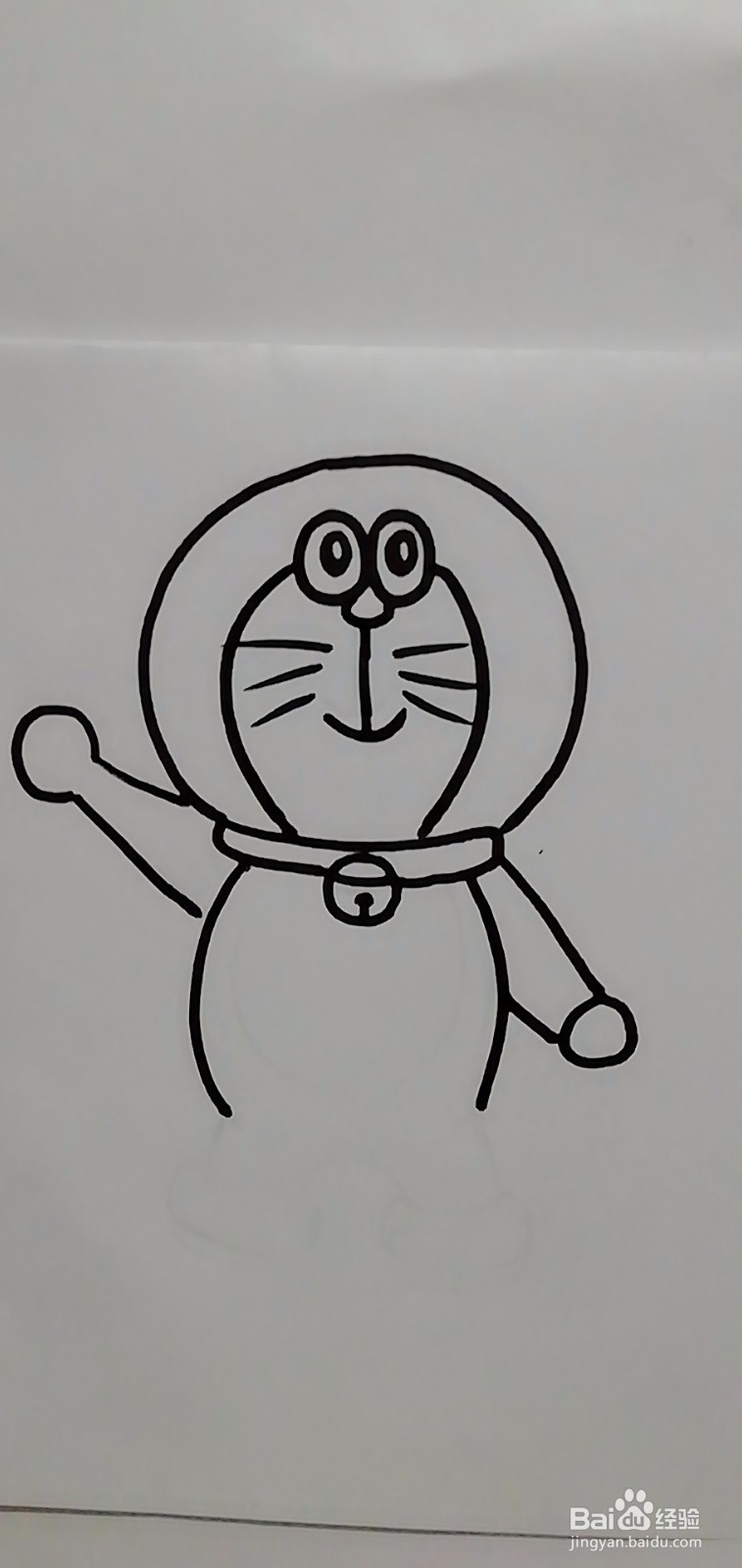 儿童简笔画教程怎么画机器猫