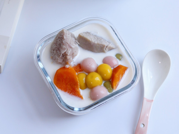 牛奶香芋番薯糖水