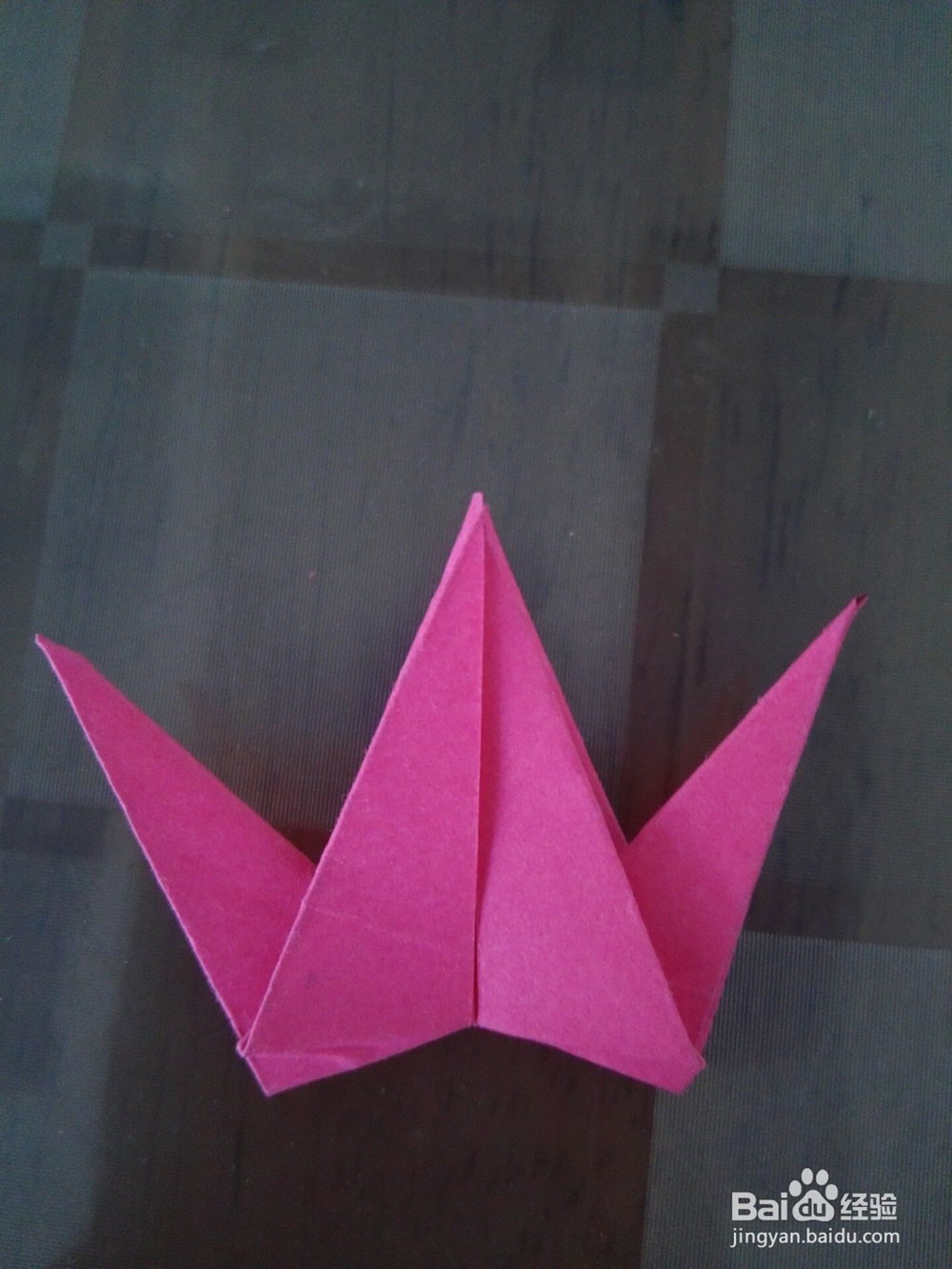 如何用手工纸折千纸鹤