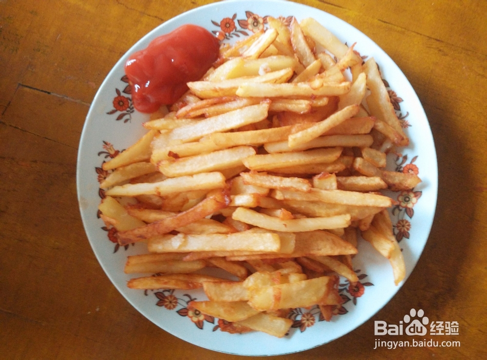 如何将薯条炸成快餐的感觉？家常炸薯条