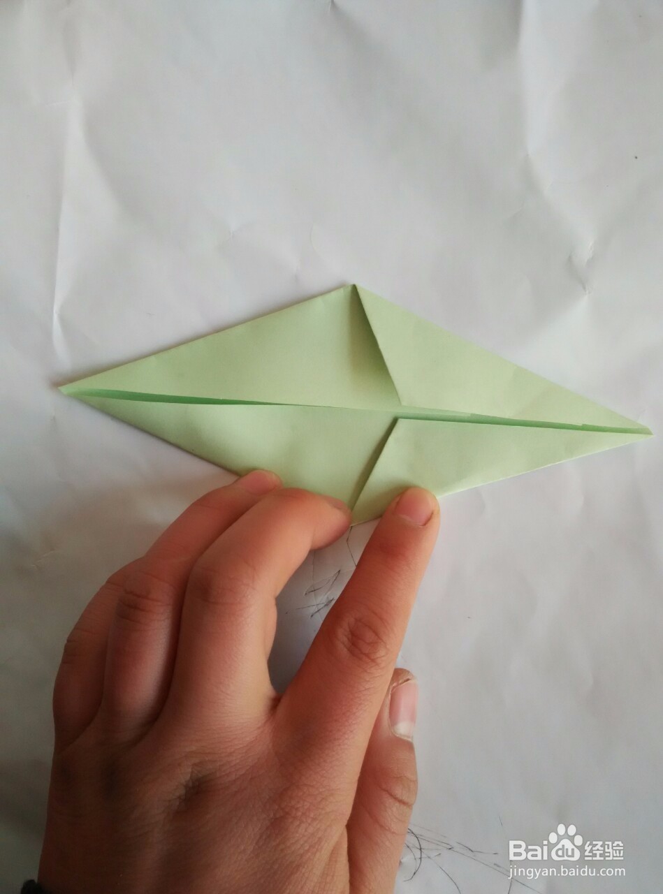 折纸郁金香的折法