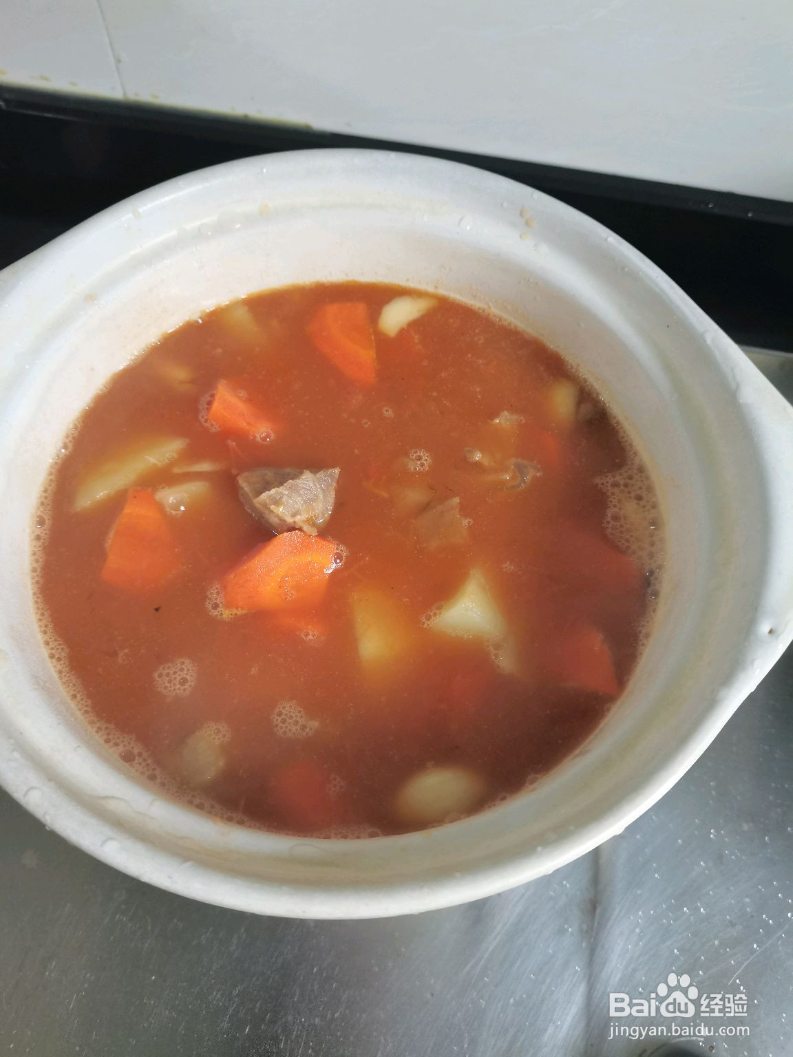 番茄土豆炖牛肉的做法