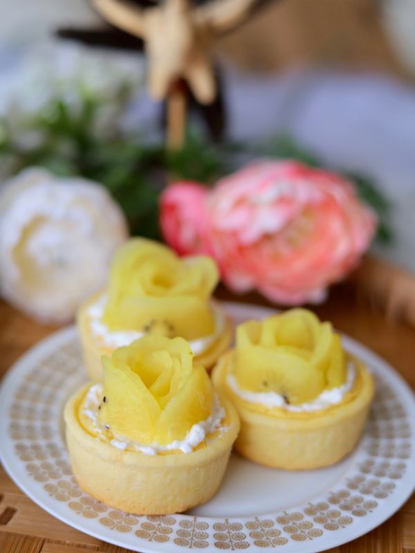 奇异果奶油芝士乳酪挞