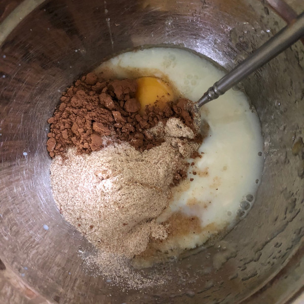 巧克力脆皮燕麦蛋糕