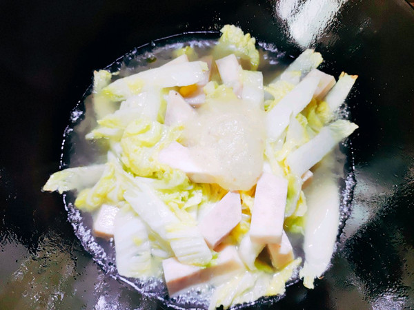 鸡汁芋头娃娃菜