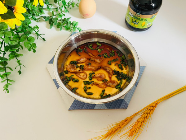 表面如镜面鸡蛋羹