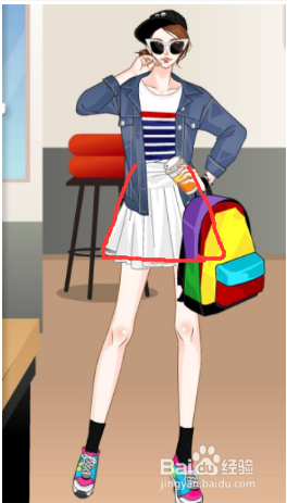 苹果型身材应该怎样挑选适合的短裙?