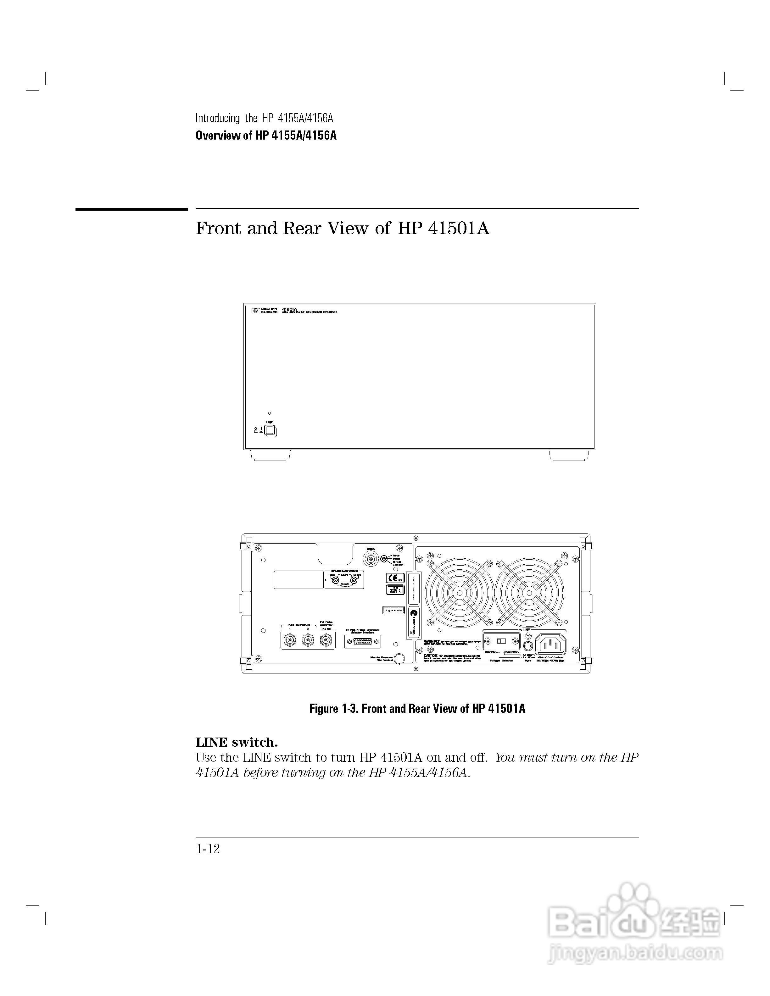 HP 4155A分析仪用户使用手册:[3]
