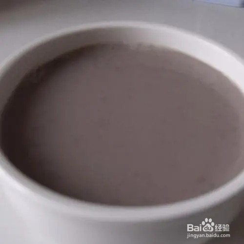 紫米黑米豆浆