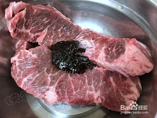 黑椒韩酱烤牛排