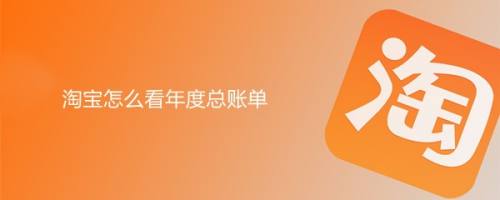 淘宝怎么看年度总账单
