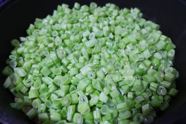 榄菜肉末四季豆