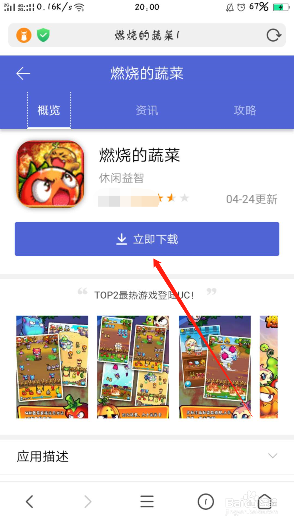 燃烧的蔬菜1如何下载