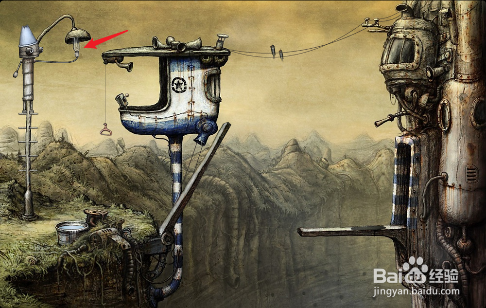 机械迷城灯泡怎么拿下来