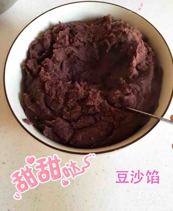 雪绵豆沙的做法