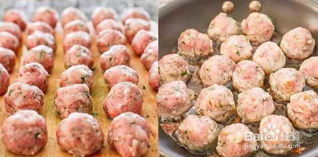 3种肉丸子做法（图解），绝对好吃！