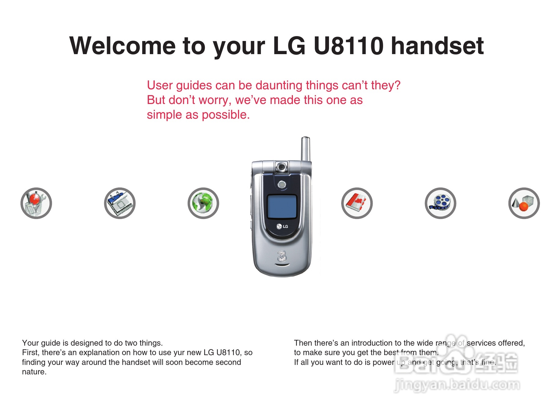 LG U8110手机使用说明书:[1]