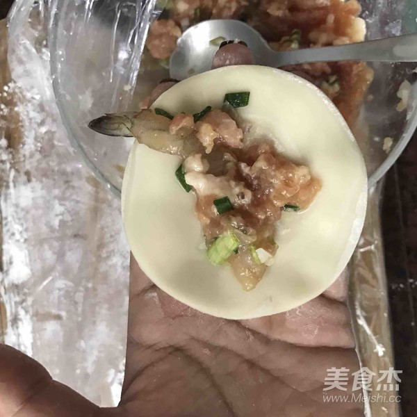 真材实料的虾饺
