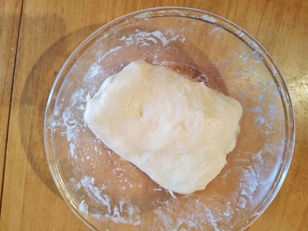 奶黄馅节日面包