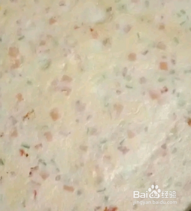 虾皮番茄鸡蛋饼的做法