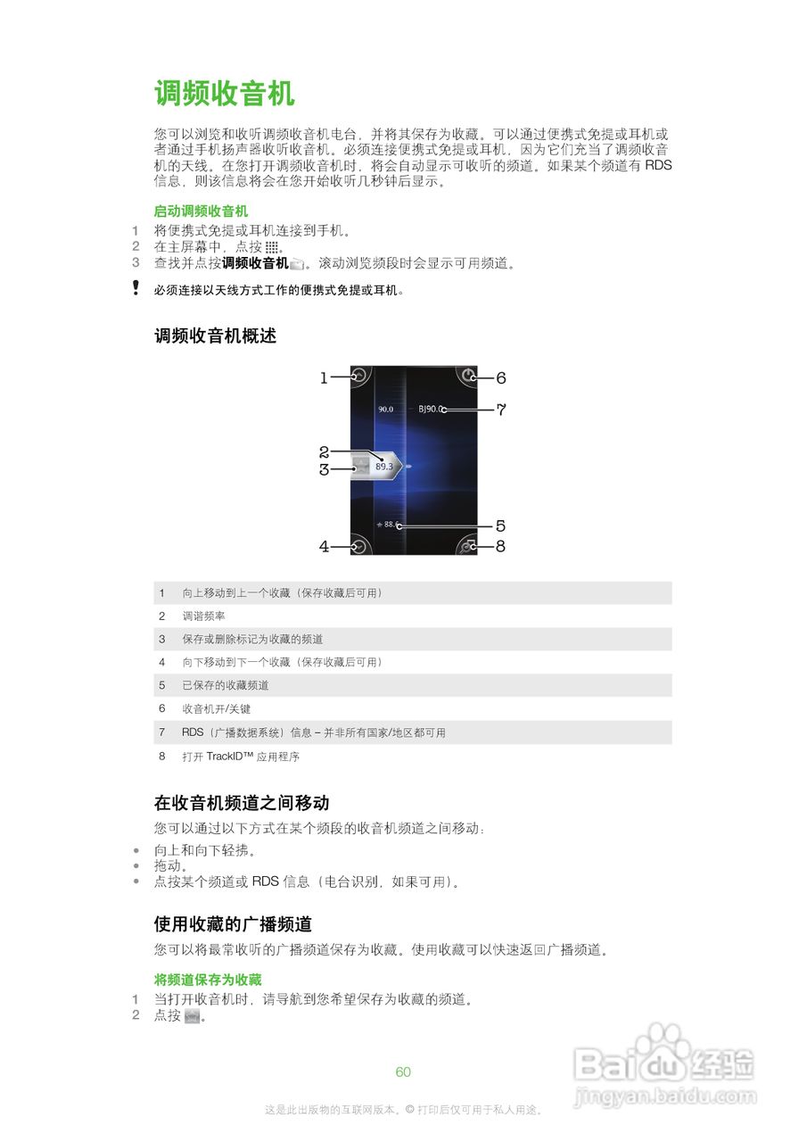 索尼爱立信SK17i手机使用说明书:[6]