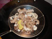 芥末拌章鱼的做法