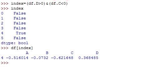 pandas教程：[4]Dataframe筛选数据