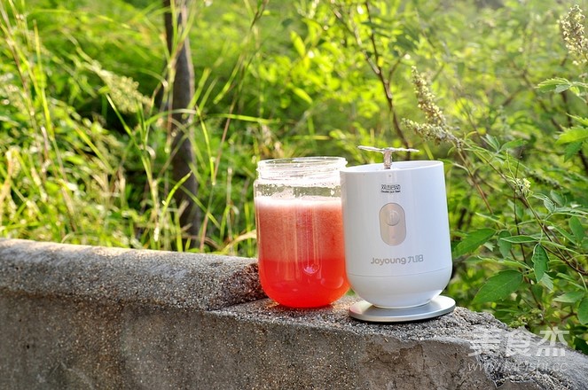 西柚西红柿梨汁