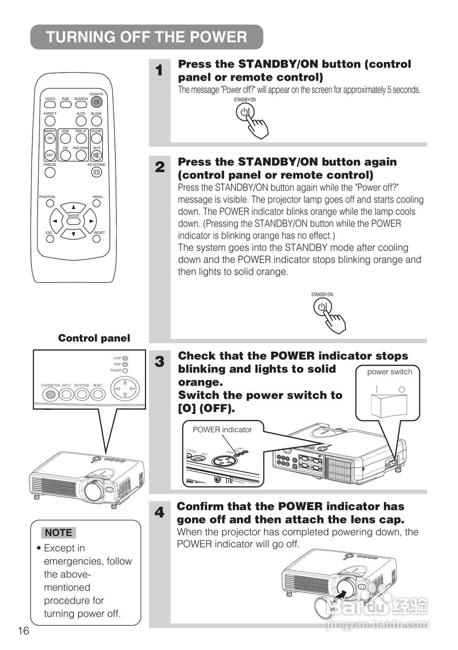 日立 ED-X3270A投影机说明书:[2]